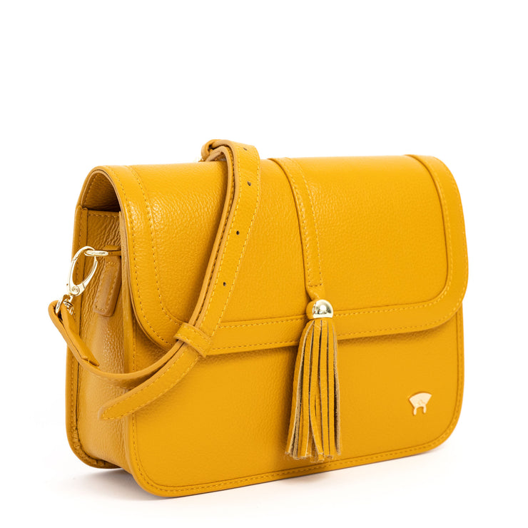 Tola Classic Shoulder Bag - Mustard